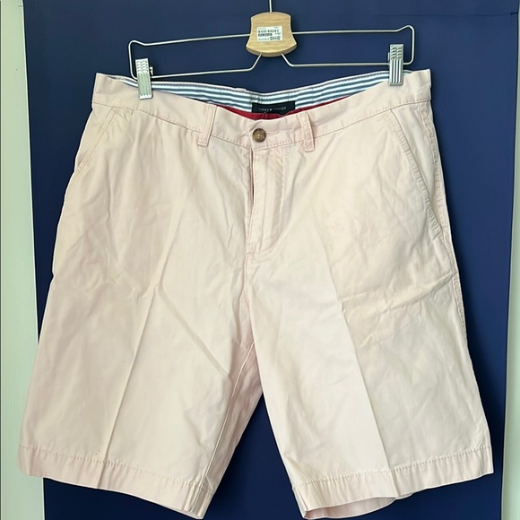 Tommy Hilfiger Pink Flat Front Shorts - Picture 1 of 7